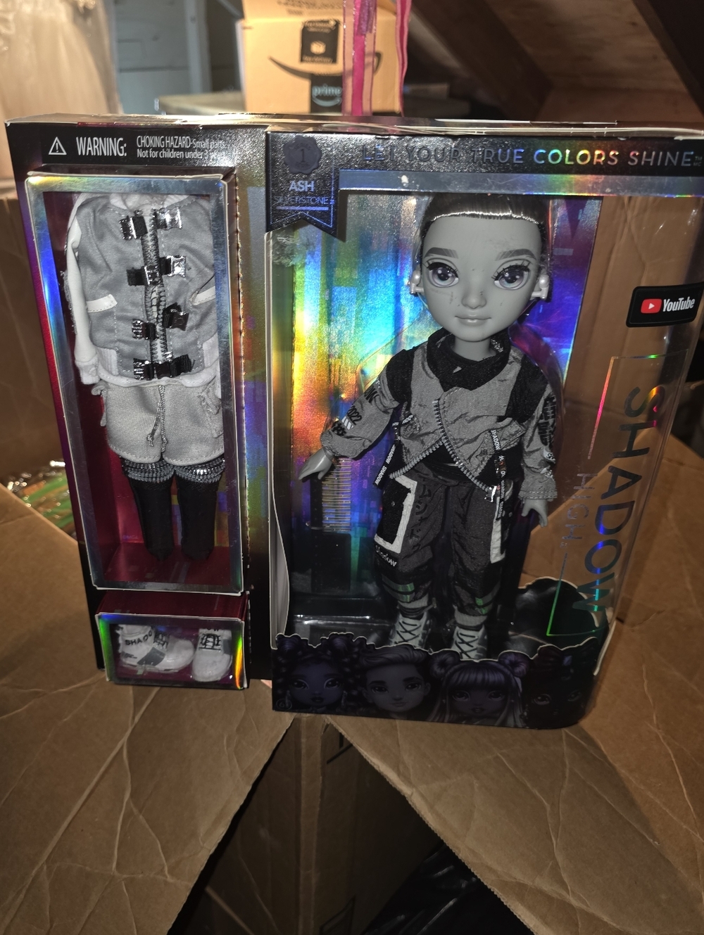 Rainbow High Shadow Series Ash Silverstone Fashion Doll